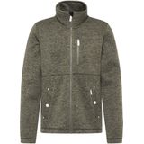ICEBOUND - Yuka Serie - Gebreide Fleece Jas - Olijf Melange