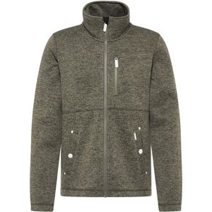 ICEBOUND - Yuka Serie - Gebreide Fleece Jas - Olijf Melange