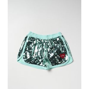 Pailletten Versierde Shorts
