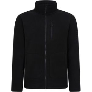 Mountain Warehouse Heren Highland Full Zip Fleece (Zwart)