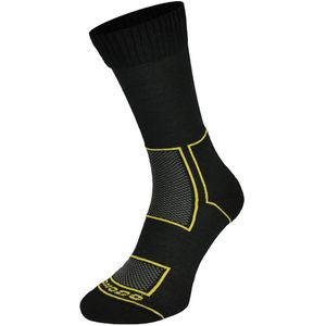 Merinowol Werklaarzen Sokken | Comodo | Lichtgewicht anti-blaarcomfort dikke crew-sokken - Zwart
