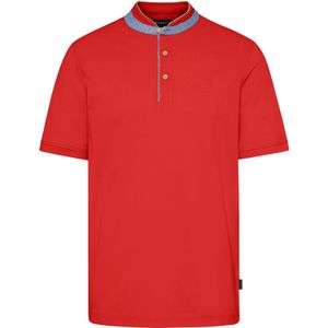 Bugatti Herren Polo met opstaande kraag