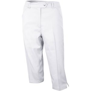 Island Green Dames/Dames Golf Capri Broek (Wit)
