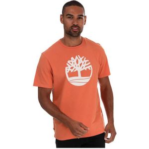 Timberland Kennebec River T-Shirt Met Boomlogo Voor Heren In Koper - Maat 2XL
