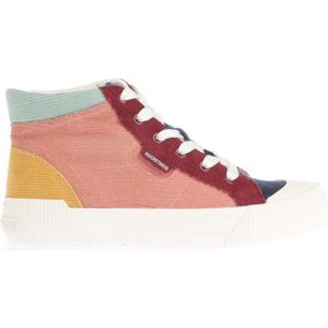 Dames Rocket Dog Cheery Corduroy High Top Trainers in Multi colour