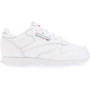 Boy's Reebok Classics Classic Leather Trainers in White