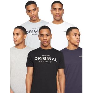 T-shirts - Multi kleur - 5-pack - Heren