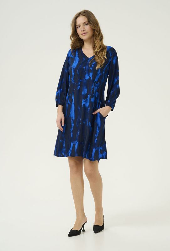 Jurk CUashley Feminine navy blue