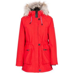 Trespass Vrouwen/dames Bijschrift Waterdicht Parka (Rood)