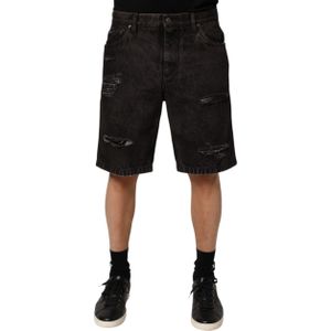 Versleten Gescheurde Denim Shortjes