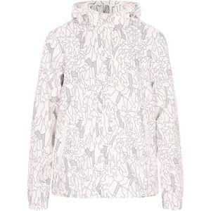 Mo - Jas - Wit - Heren - Bomberjack met Bladprintmotief