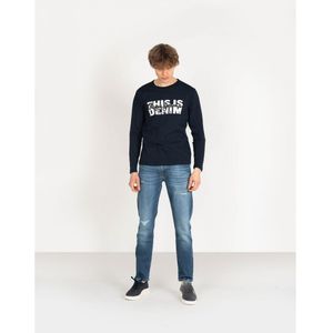 Pepe Jeans Longsleeve Allan Heren Blauw - Maat 2XL