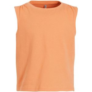 KIDS ONLY GIRL T-shirt KOGOLIVIE Oranje - Maat 14-15J / 164-170cm