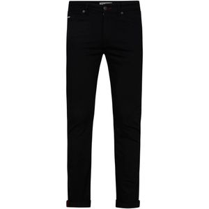 Petrol Industries - Heren Seaham Classic Slim Fit Jeans  - Zwart - Maat 34/30