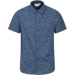 Mountain Warehouse Heren Overhemd met korte mouwen (Marine)