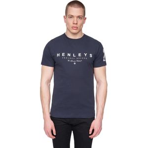 Henleys Heren Hentyme T-Shirt (Marine)