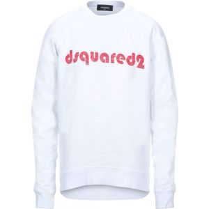 Dsquared2 Klassieke Raglan Fit Sweater Met Logo In Kleine Letters - Maat M