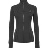 Plein Sport - Fleece Jas - Zwart - Slanke Pasvorm - Lange Mouw