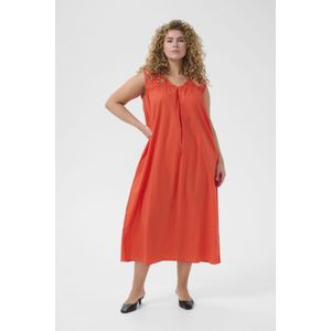 Jurk A-shape Grenadine orange