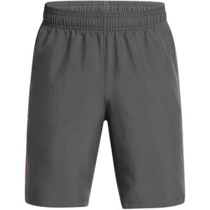 Under Armour Kinder Wordmark Woven Tech Shorts (Grijs)