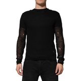 Dolce & Gabbana - Longsleeve T-shirt - Zwart