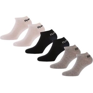 Reebok - No-Show Sokken - Zwart - Set van 3 - Heren