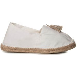 Montevita Esparto Canvas Tasselyutew In Wit - Maat 39