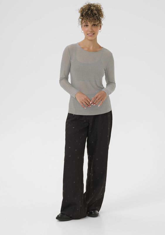 Cream, Dames, Tops, Grijs, Maat: M