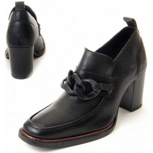 Purapiel Heel Shoe Zapatudet In Black