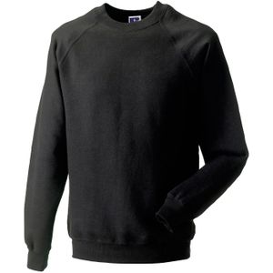 Russell Heren Spotshield Raglan Sweatshirt (Zwart)