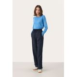 Part Two - After Midnight - Linnen Broek - Blauw - Dames