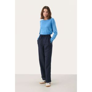 Part Two - After Midnight - Linnen Broek - Blauw - Dames