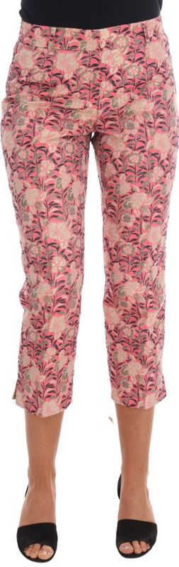 Dolce & Gabbana - Floral Brocade - Broek - Multicolor - Classic Fit