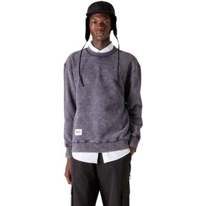 Mizuno Heren Sportstyle Trui met Ronde Hals (Paars)