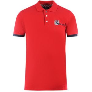 Aquascutum London Aldis Red Polo Shirt