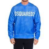 Dsquared2 - Iconic Logo Sweatshirt - Blauw - Heren - Katoen