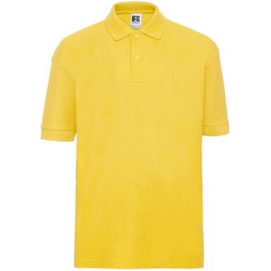 Russell Kinder/Kinder Piqué Poloshirt (Geel)