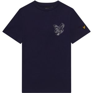Lyle And Scott - 3D Adelaar - T-shirt - Marine - Korte Mouwen
