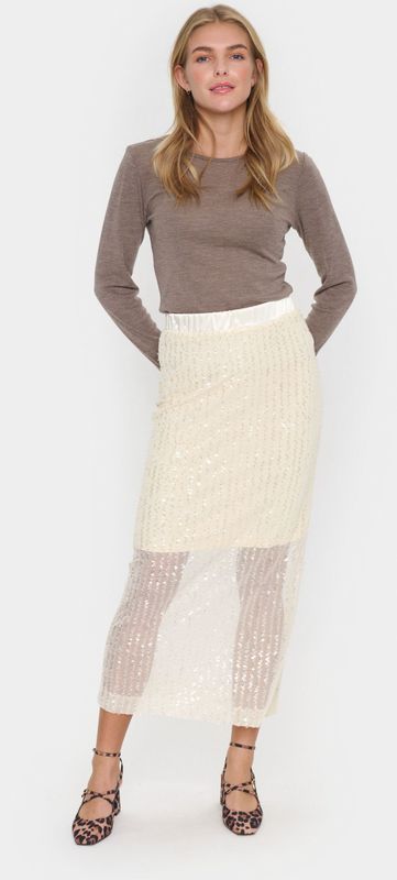 Rok Fitted Rainy Day white