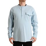 Dolce & Gabbana - Tops - Lichtblauw - Katoen - Elegante Trui