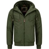 Alessandro Salvarini heren winterjas AS-320 met teddyvoering & capuchon – warm & stoer