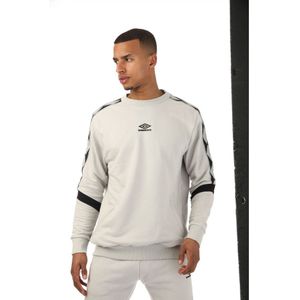 Umbro Diamond Sweatshirt Met Tape Voor Heren, Grijs - Maat 2XL