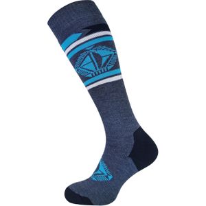 Comodo - Kniehoge technische snowboardsokken - Gemiddeld Grijs