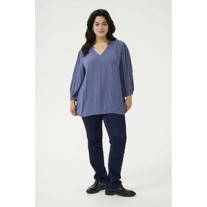 Blouse met lange mouwen Regular fit Blue Indigo