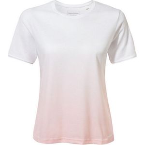 Craghoppers Dames/Dames Ilyse Ombre T-Shirt (Roze klei)