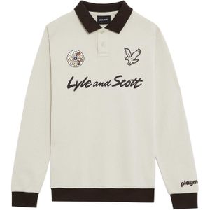 Lyle & Scott Kinder Playmobil Kraag Sweater (Beige)
