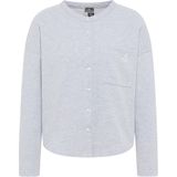 DreiMaster - Zweetjasje - Licht Grijs Melange - Dames