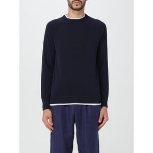 Katoenen Crew Neck Gebreide Trui