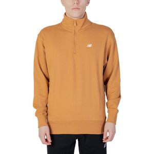 New Balance - Zip-Up Sweatshirt - Bruin - Machinewasbaar