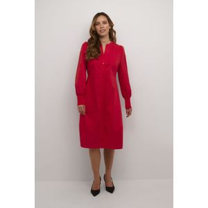 Blousejurk - Effen - Antoinett - Katoen - Lange Mouw - Knielengte